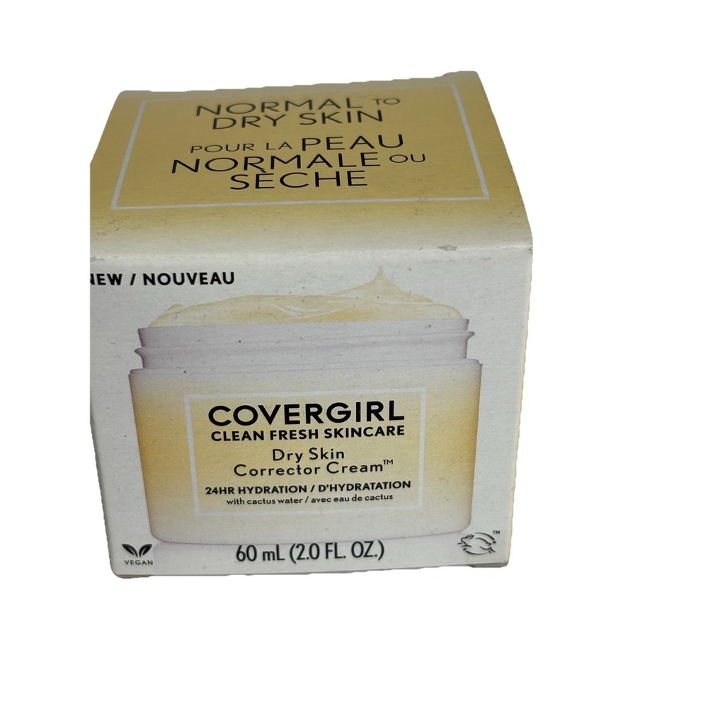 Covergirl Clean Fresh Skincare Dry Skin Corrector Face Cream 24hr Hydration